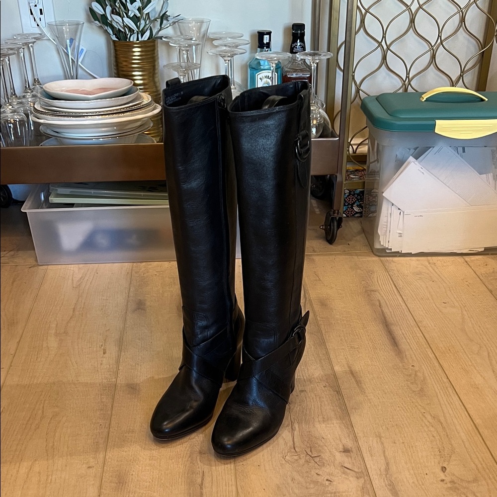 Cole Haan Black High Boots
